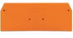 WAGO Abschlu&szlig;platte orange, 2,5mm dick 280-326