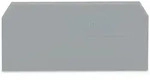 WAGO Zwischenplatte grau 280-308