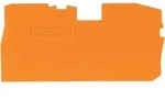 WAGO Abschlussplatte 1mm orange 2010-7192