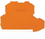 WAGO 2L-Abschlussplatte orange 2000-2292