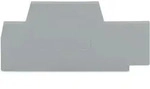 WAGO Abschlu&szlig;platte grau 280-342