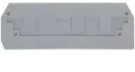 WAGO Abschlu&szlig;platte grau 282-308