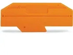 WAGO Abschlu&szlig;platte orange 282-333