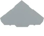 WAGO Abschlu&szlig;platte grau 280-319