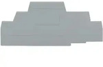 WAGO Abschlu&szlig;platte grau 280-303