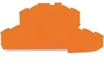 WAGO Abschlussplatte 0,8mm orange 2002-2492