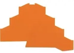 WAGO Abschlu&szlig;platte orange, 1mm dick 281-366