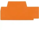 WAGO Abschlu&szlig;platte orange 280-343