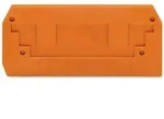 WAGO Abschlu&szlig;platte orange 284-328