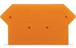 WAGO Abschlu&szlig;platte orange, 2,5mm 284-317