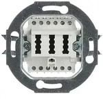 Busch-Jaeger TAE-Anschlussdose aws 2x6/6 NFF 0242/04