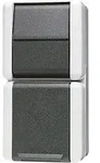 JUNG Schalter-Steckdosen-Kombi. 16A 250V 876 W