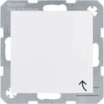 Hager/Berk SCHUKO-Steckdose pws/gl mit Klappdecke 47518989
