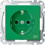 Merten SCHUKO-Steckdose gn SV MEG2300-0304