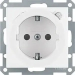 Hager/Berk SCHUKO-Steckdose pws/gl m.FI-Schutzschalt. 47088989