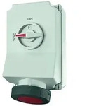 MENNEKES Wanddose DUO 63A,5p,6h,400V,IP67 5113A