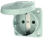 MENNEKES Schuko-Anbau-Steckdose 16A,2p+E,230V,gr 11030