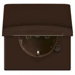 Busch-Jaeger Schuko-Steckdoseneinsatz IP44 braun 20 EUGK-31-101