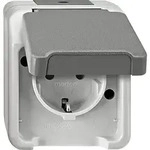 Merten SCHUKO-Steckdose lichtgrau MEG2301-8029