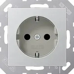 JUNG SCHUKO-Steckdose aluminium A 1520 AL
