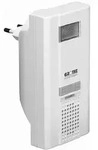 Urmet Steckdosenfunkgong Empf. 6Melodien/Blitzl.,ws MISTRAL 400E