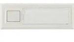 Urmet Klingeltaster AP 1fach 32x90x18mm,ws,bel. ETA 2132A
