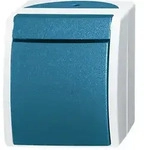 Busch-Jaeger Kreuzschalter AP 2601/7 W-53