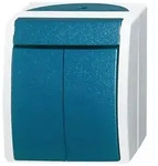 Busch-Jaeger Serienschalter AP 2601/5 W-53