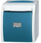 Busch-Jaeger Taster Schliesser 1-pol.AP 2621 WN-53-201