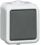 PEHA Wippschalter Steckklemme 10A 250V Univ.Sch. D 626 WAB
