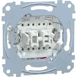 Merten Doppelwechselschalter-Eins 1-pol.10AX 250V AC MEG3126-0000