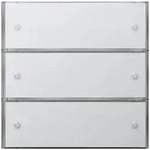 Gira KNX Tastsensor 3 Komfort 3-fach, rws 2033112