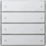 Gira KNX Tastsensor 3 Komfort 4-fach, rws 2034112
