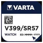VARTA Uhren-Batterie 1,55V/42mAh/Silber V 399 Stk.1