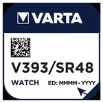 VARTA Uhren-Batterie 1,55V/77mAh/Silber V 393 Stk.1