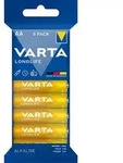 VARTA Batterie Longlife AA Mignon, LR6, Al-Mn 4106 Fol.8