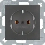Hager/Berk Schuko-Steckd.anth/matt 47431606