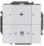 Busch-Jaeger Tastsensor 2fach m.Busankoppler 6126/01-84