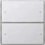 Gira KNX Tastsensor 3 Komfort 2-fach, rws 2032112