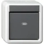Gira KNX Taster BA 1fach grau AP 2Punkt 515230