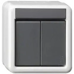 Gira KNX Taster BA 2fach grau AP 2Punkt 516230