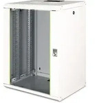 DIGITUS 19" Wandschrank m. Glast&uuml;r, RAL7035 DN-19 16-U