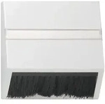 Gira Zentralplatte rws-gl mit Steckhaube 068203