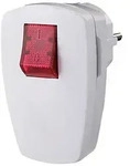 BACHMANN Schutzkontakt-Stecker ws,abschal.Winkel 911.273