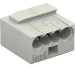 WAGO Verb.dosenklemme lgr 4x0,6-0,8mm 243-304