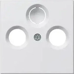 Gira Zentralplatte rws-gl f&uuml;r Koax-Steckdose 086903
