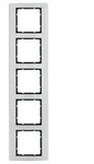 Hager/Berk Rahmen 5f.alu 10153004