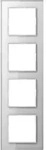 JUNG Glasrahmen 4-fach aws waage/senkrecht AC 584 GL WW
