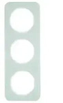 Hager/Berk Rahmen Glas/pows 3fach 10132109