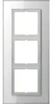 JUNG Glasrahmen 3-fach aws waage/senkrecht LSP 983 GL WW